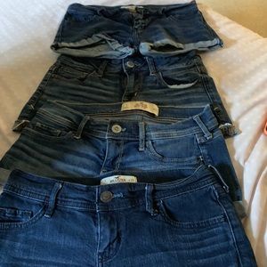 Bundle of 10 shorts size 0/1